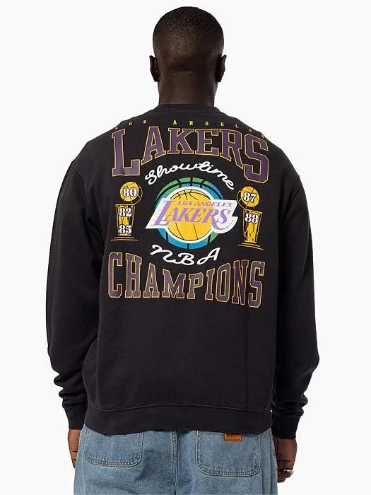 Masculine style Eco-Friendly Fabric Los Angeles Lakers Champions Crew
