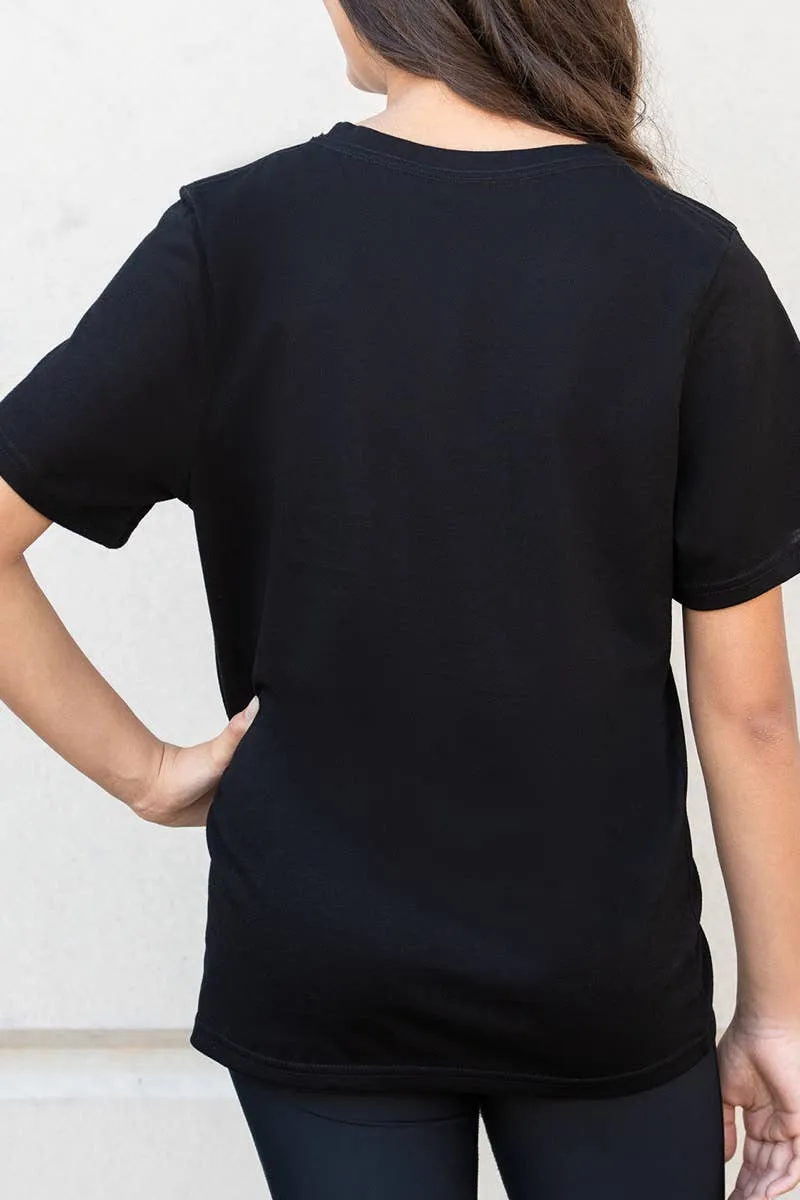 Meeting Ready Unisex Rebel Against Bullying Tee in Black