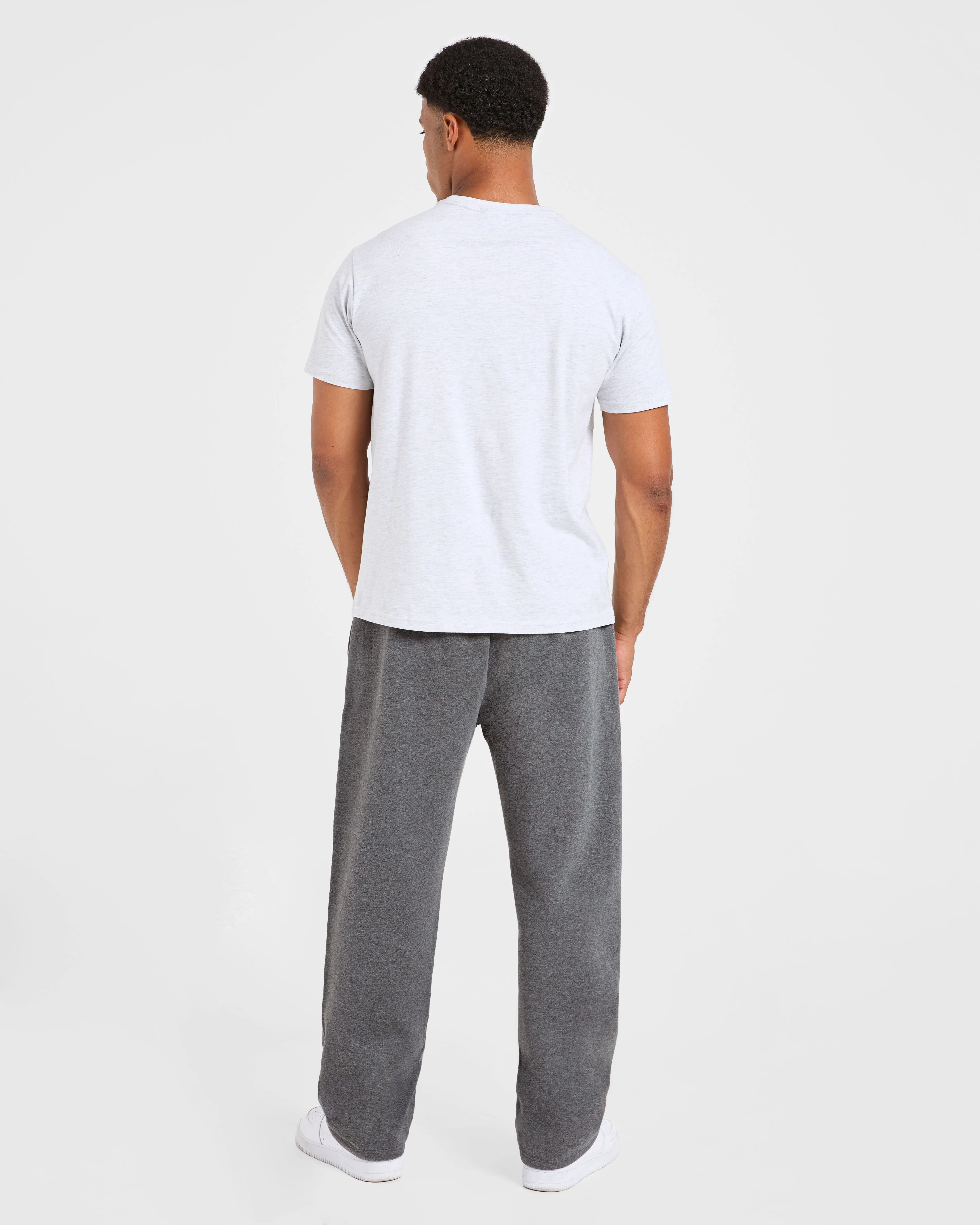 EasyCareFabric Noise Reduciting Fabric Essential Oversized Straight Leg Joggers - Charcoal