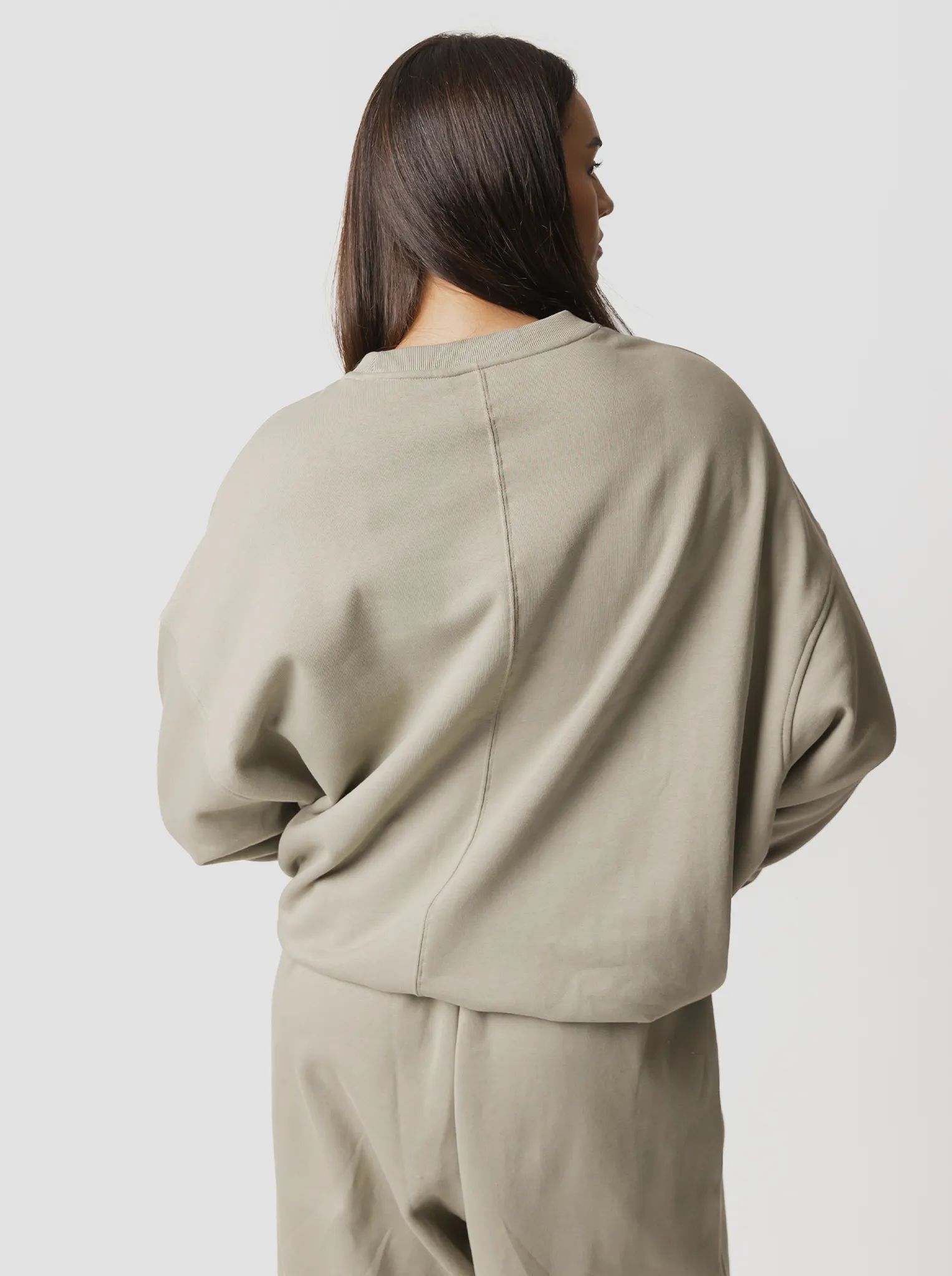 Essentials Linear Oversized Crew Sweatshirt Fashion Energy