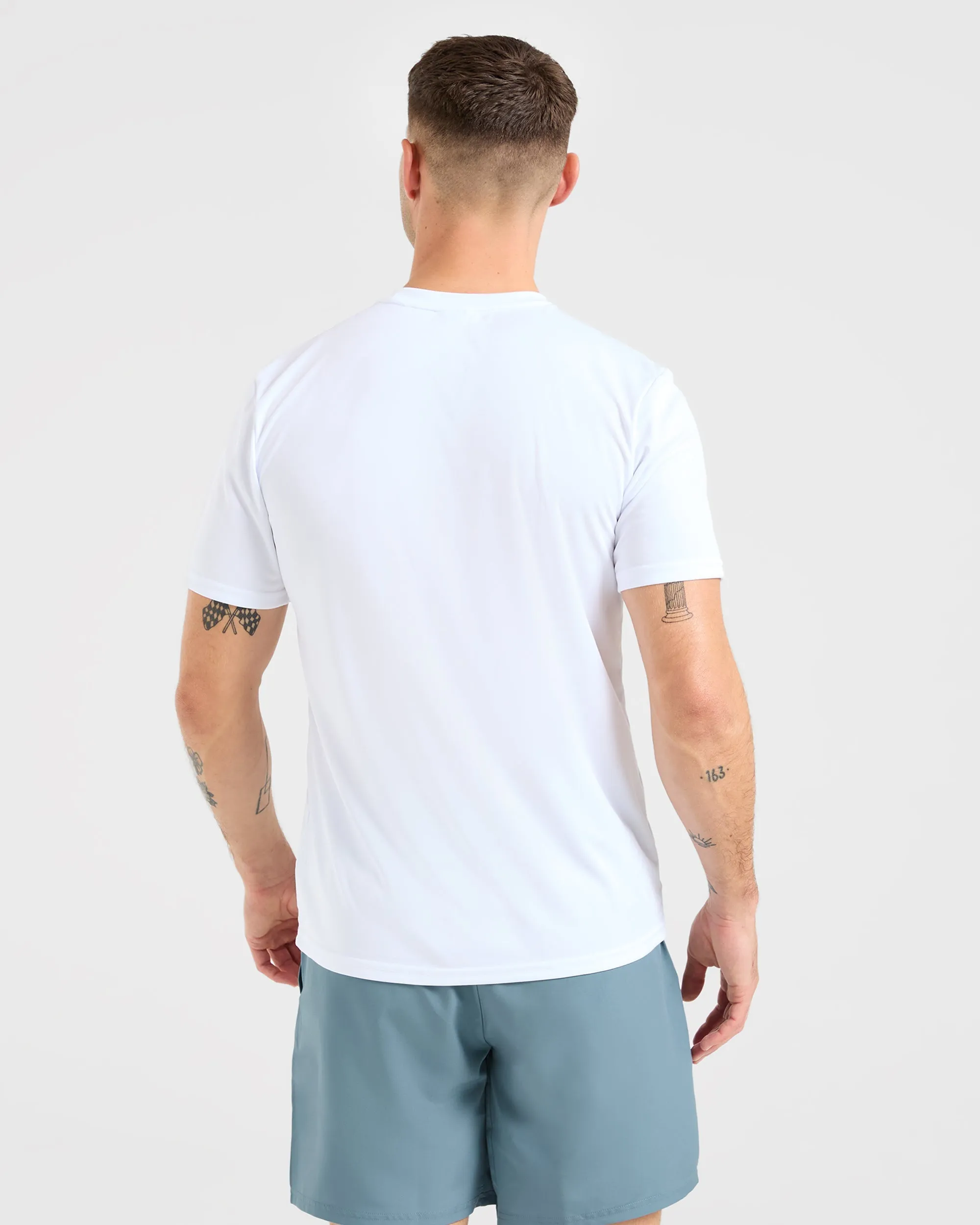 Outdoor Smart Dimensional Stability Weave Origin T Shirt - White