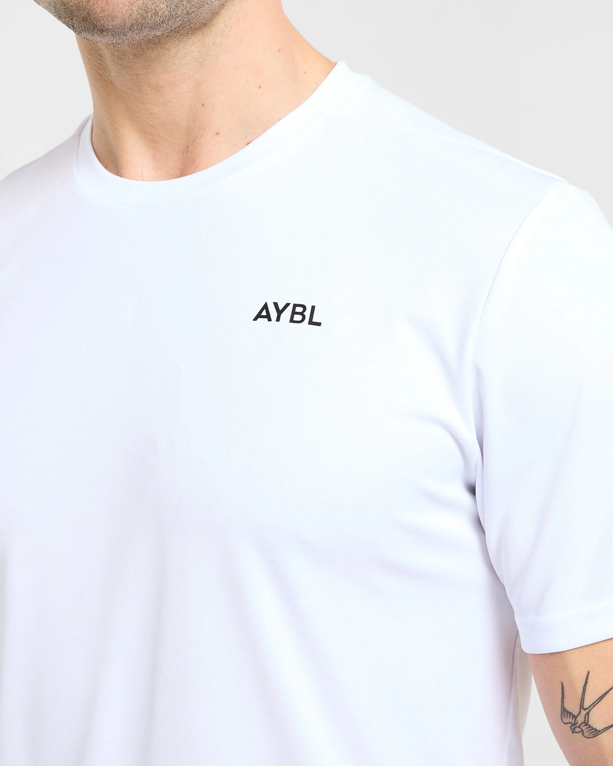 Fun Style Subtle Details Origin T Shirt - White