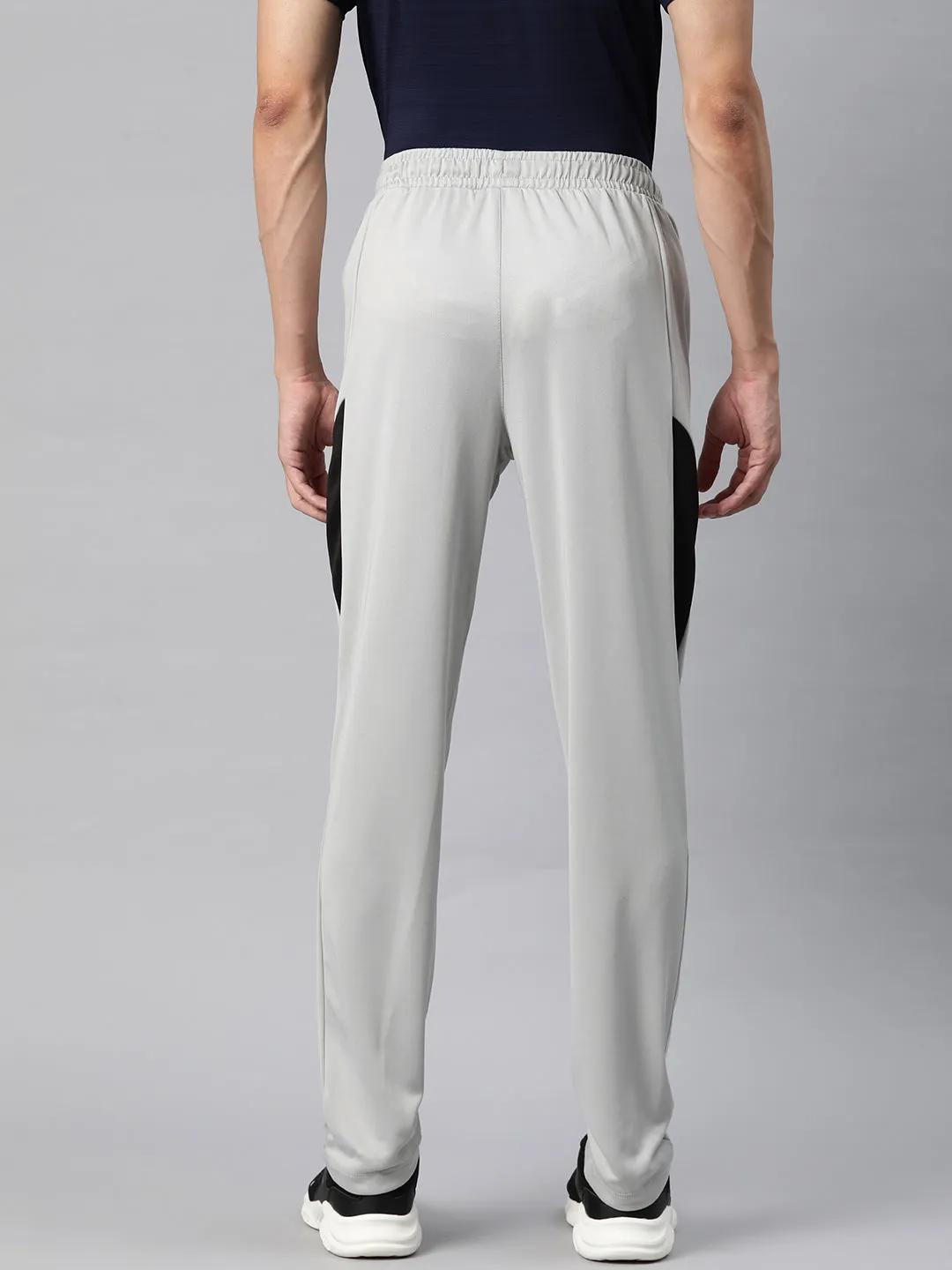 Alcis Men Solid Slim Fit Sports Track Pants BreathableLining Quick Dry Fabric