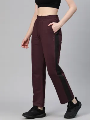 Hygienic Coating Alcis Women Solid Regular-Fit Track Pants