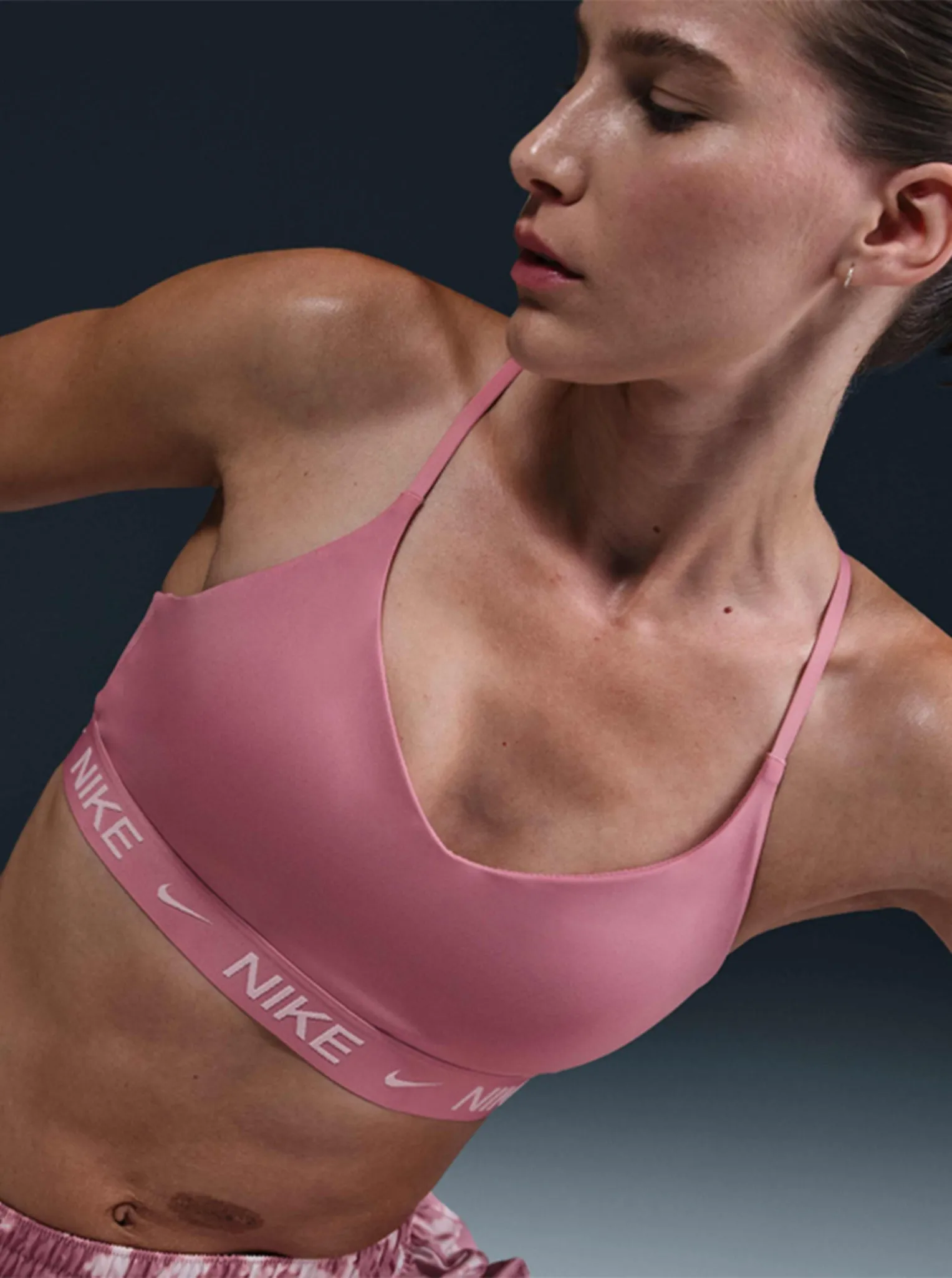 Indy Light Support Padded Adjustable Sports Bra Comfort Cushion Multi Directional Flex Zones