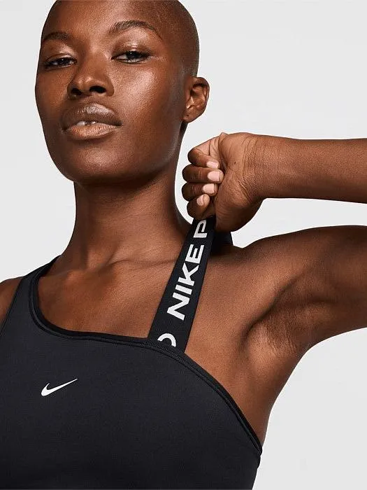 Pro Swoosh Asymmetrical Medium-Support Padded Sports Bra Minimalist Style