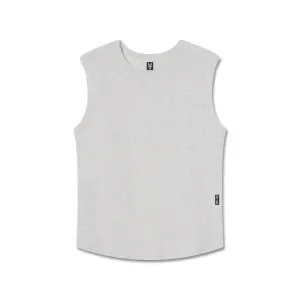 radar detection 1060. Creora? Cotton Modal Cutoff Tank - Heather Grey