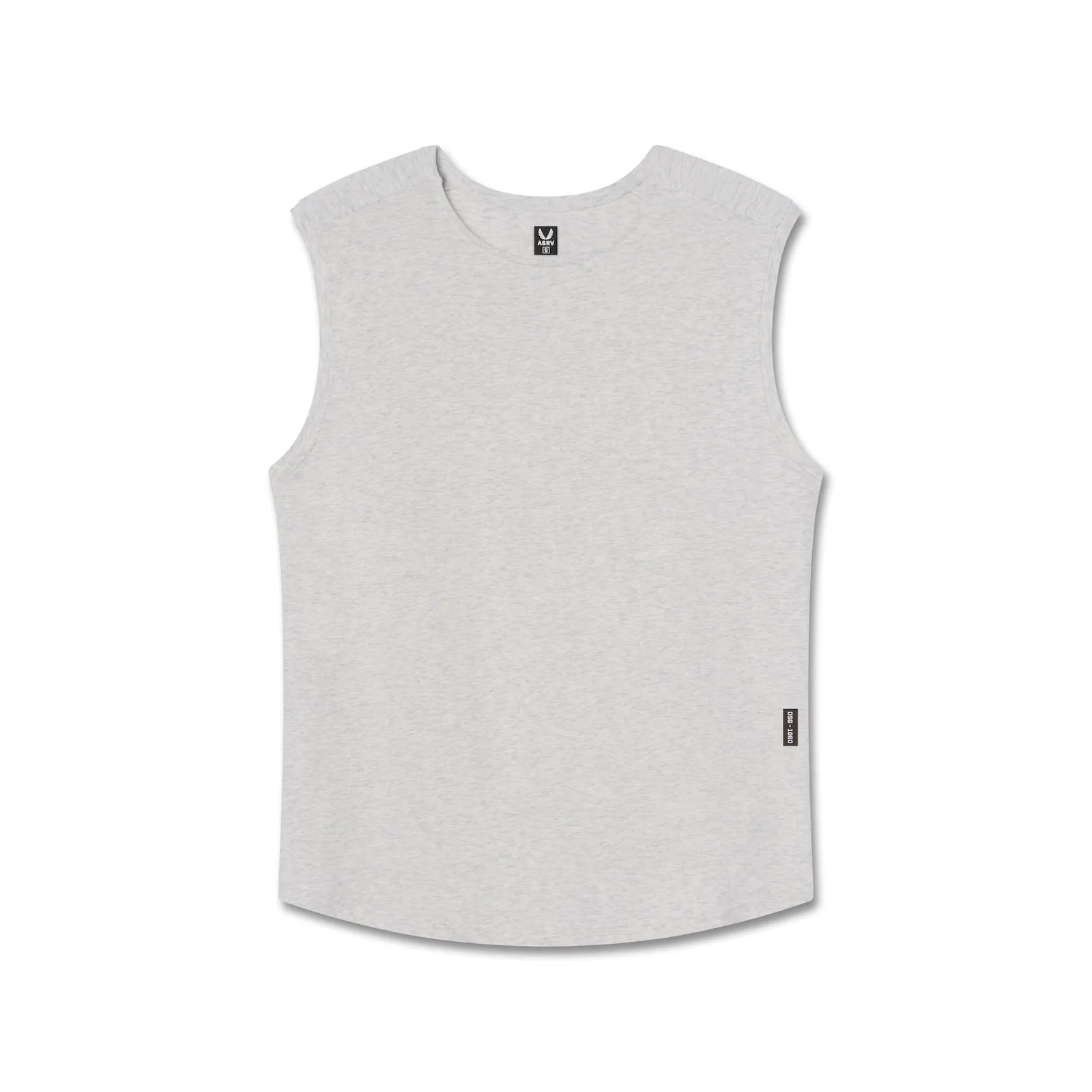 radar detection 1060. Creora? Cotton Modal Cutoff Tank - Heather Grey