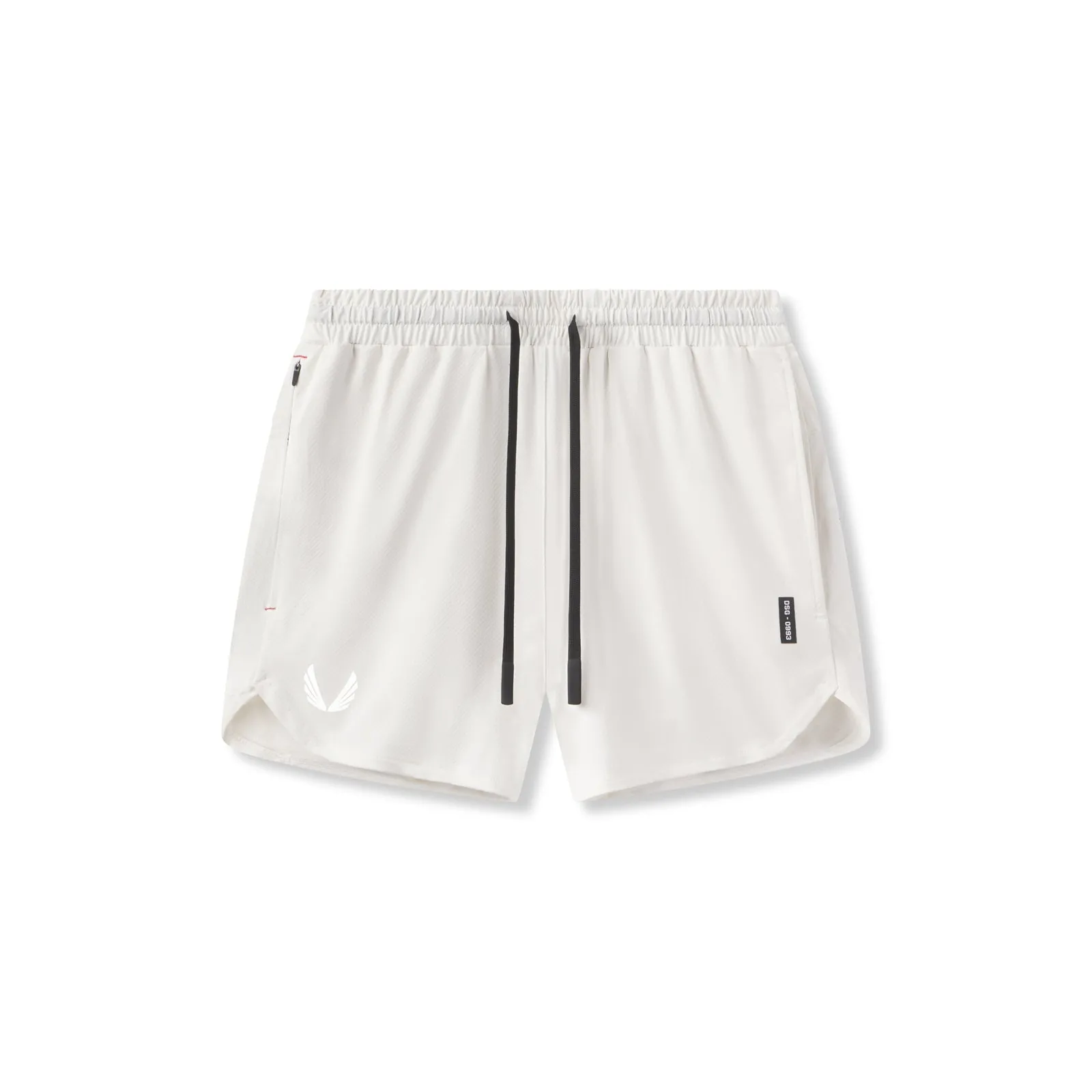 Petite Fit 0993. AeroSilver? 5" Linerless Short - Ivory Cream