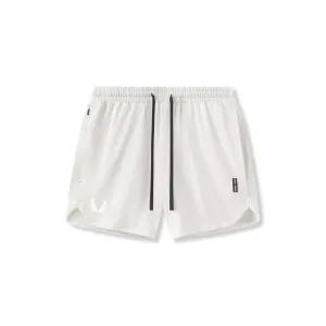 Petite Fit 0993. AeroSilver? 5" Linerless Short - Ivory Cream
