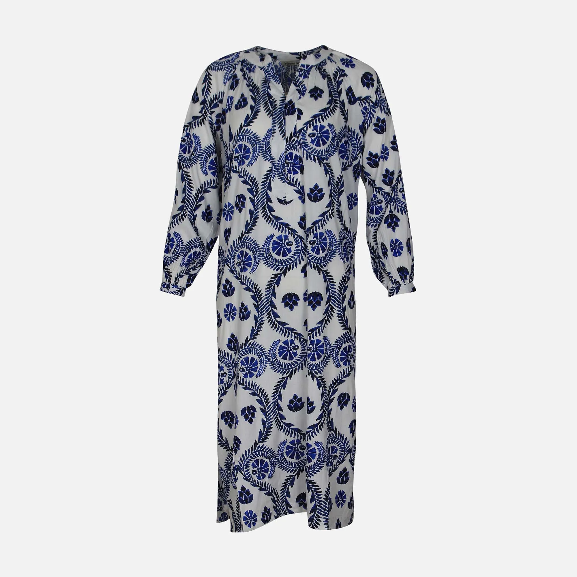 Joyful Mood LADIES PRINTED VISCOSE LONG DRESS