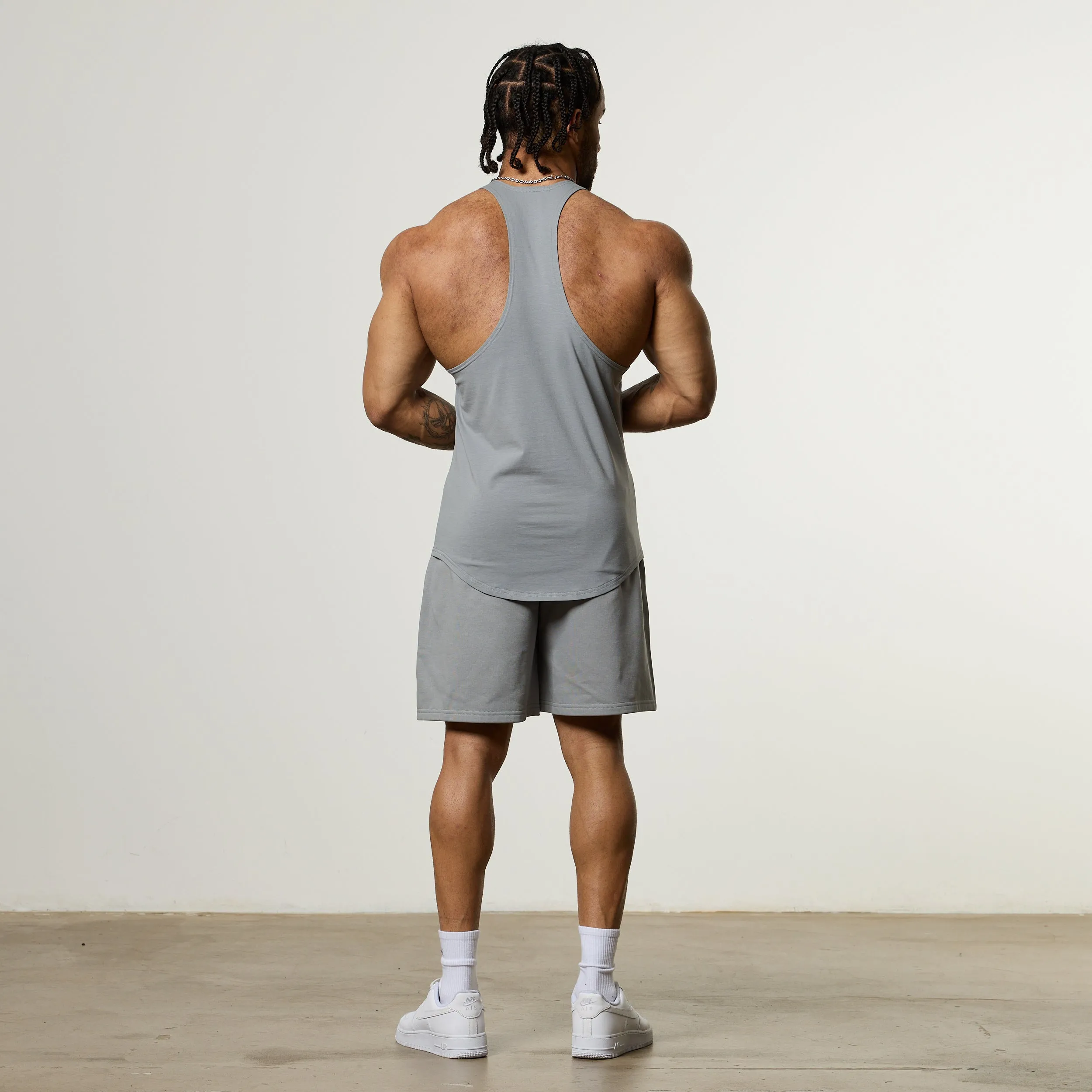 Classic Comfort NoSideSeams Vanquish Essential V2 Steel Grey Stringer Vest