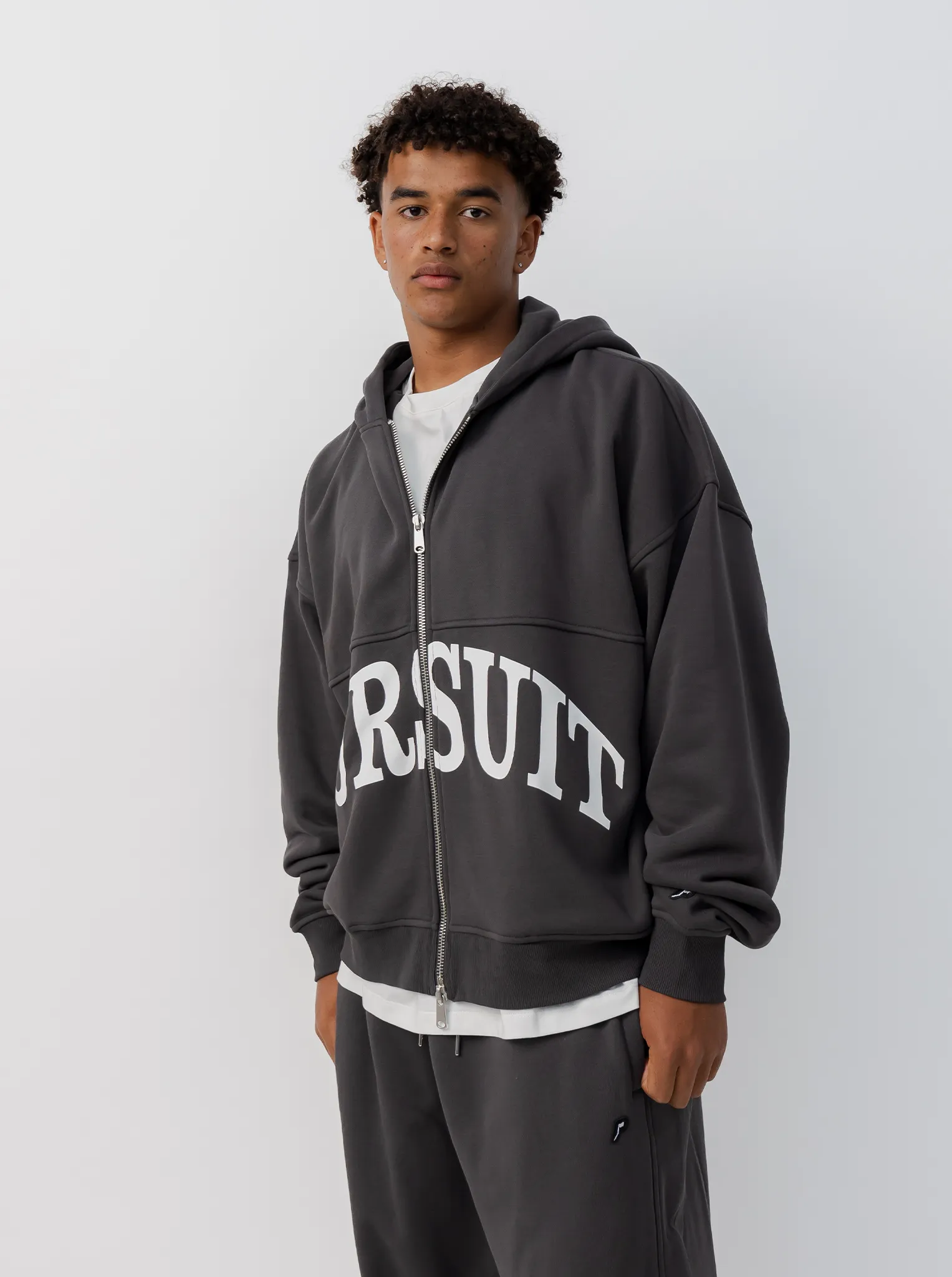 Heavyweight Zip Up Recycled fabric Celebrity Worn