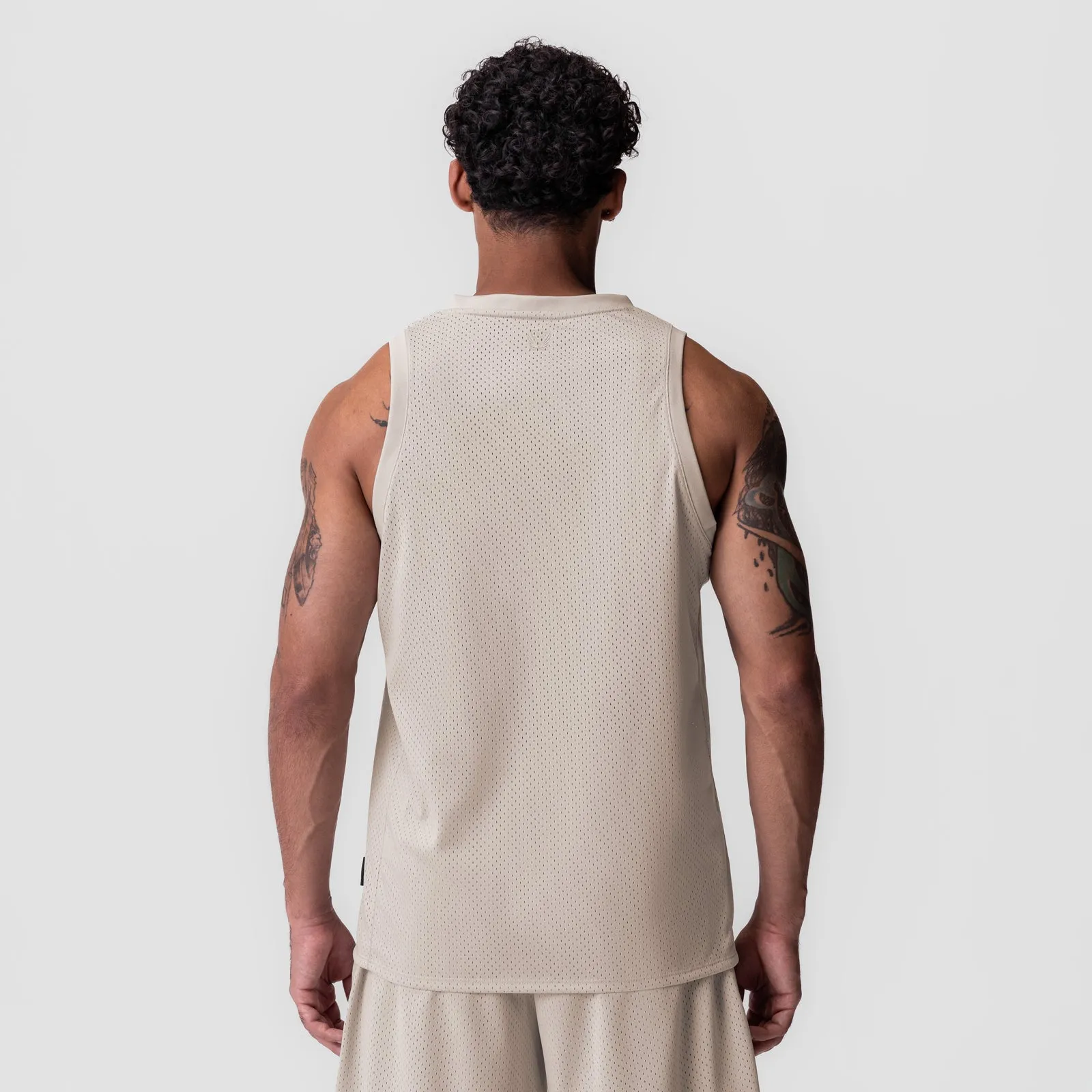 0990. Ion-Mesh Basketball Jersey - Chai Enhanced Ventilation Panels