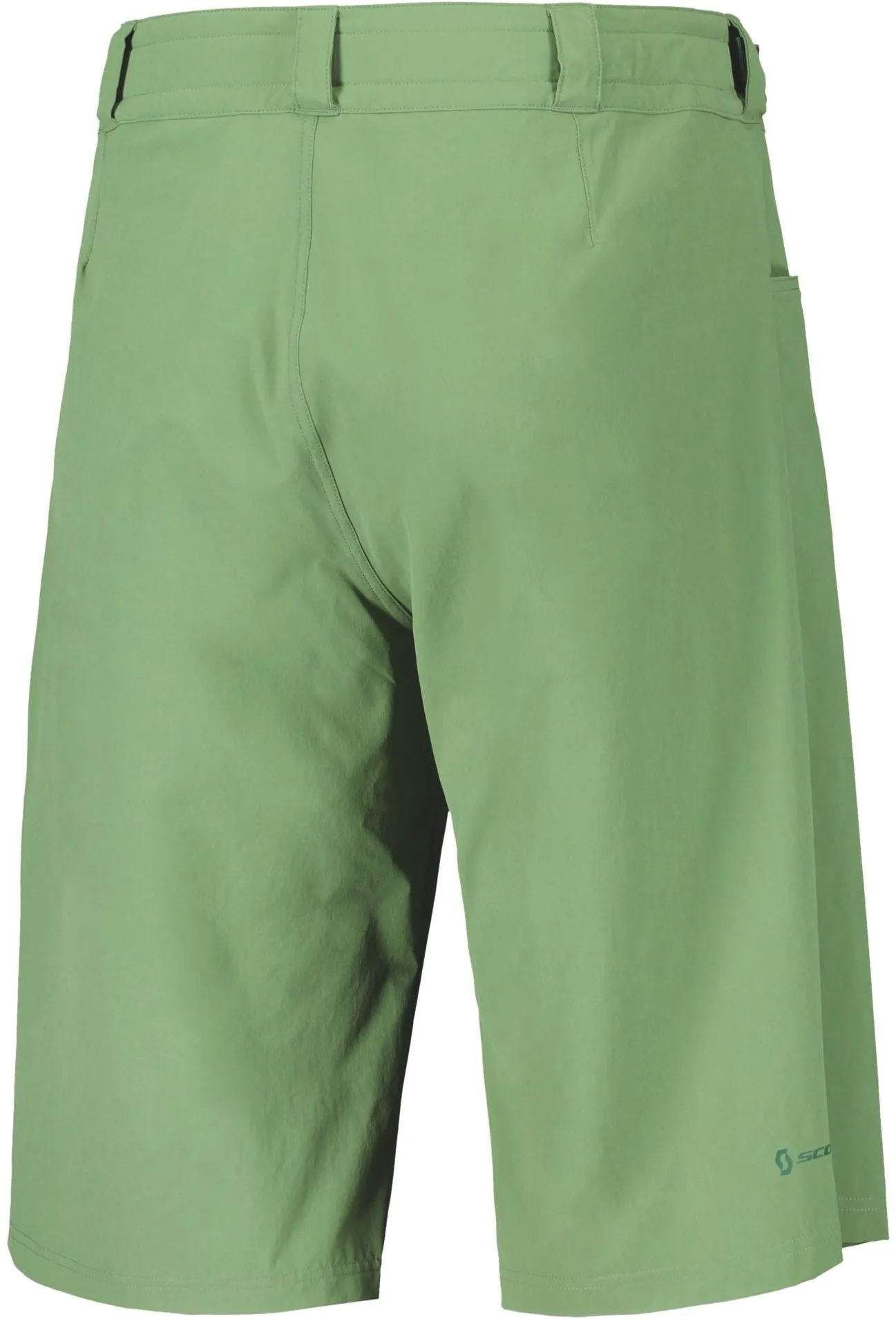 Scott Trail Flow Padded Mens Cycling Shorts - Green Sport Friendly