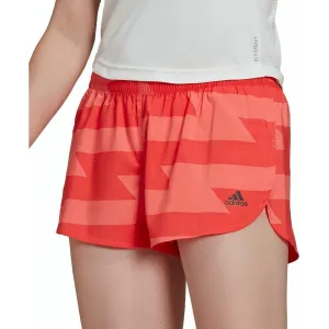 adidas Run Fast 3 Inch Split Womens Running Shorts - Pink Beach Bound