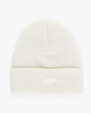 Recycled Fiber Content Levi's? Womens Tonal Batwing Slouchy Beanie - Regular White