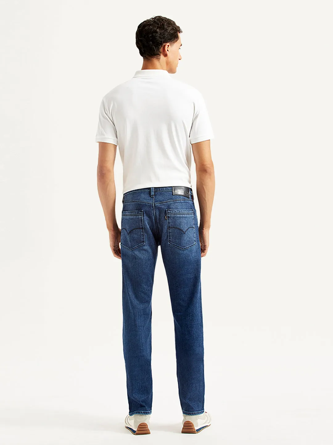 Men's Redloop 513 Slim Straight Fit Mid Rise Jeans Stretch Unisex Wear Classic Wear General Option