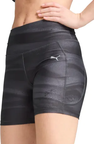 MeshVentilation Compression Lining Puma Velocity 5 Inch Womens Short Running Tights - Black