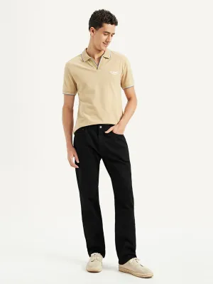 Trend Setter Sunny Vibes Men's 541 Black Athletic Tapered Fit Mid Rise Jeans