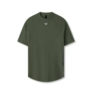 Bright and Bold 0948. Laser-Vent? Established Tee - Olive