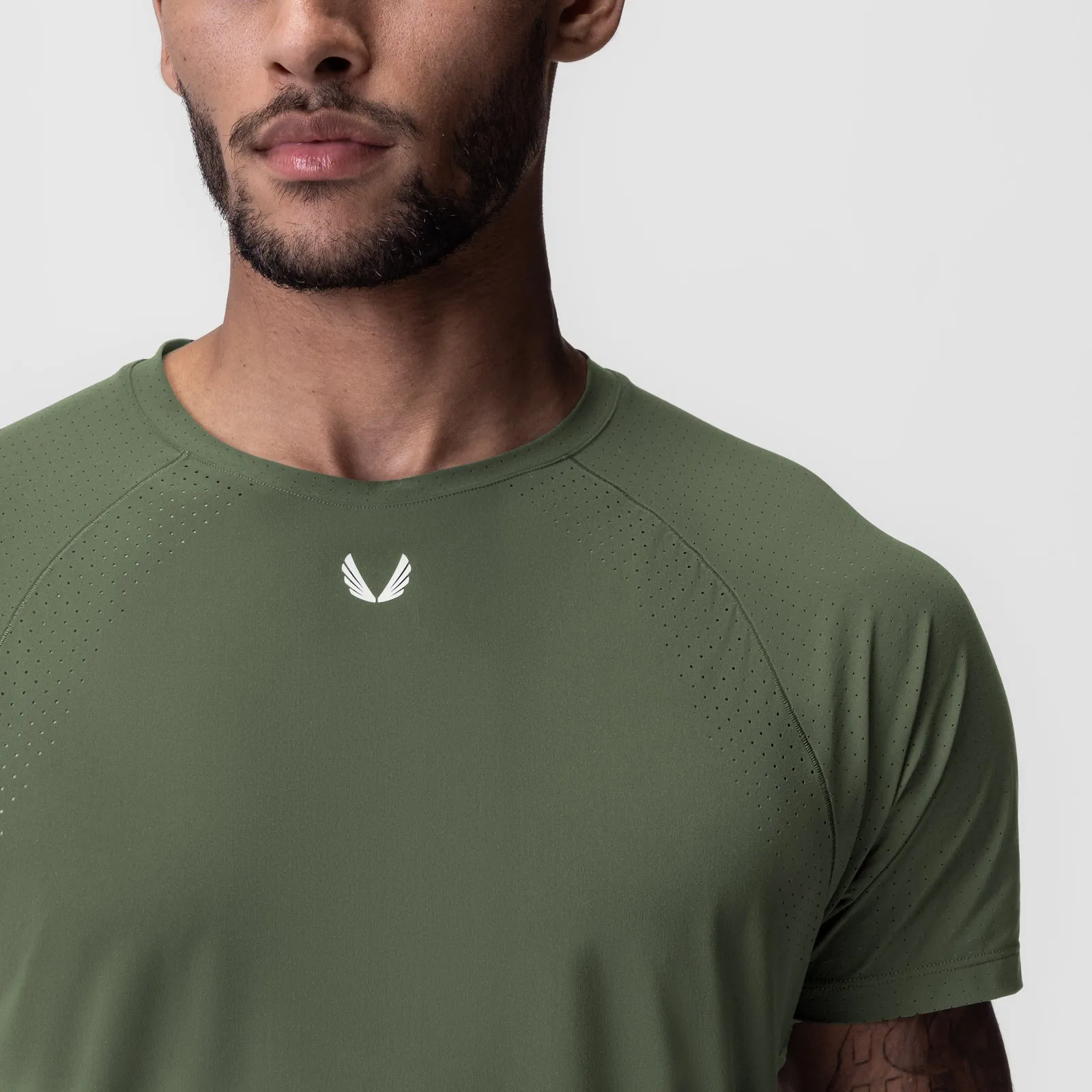 Urban Trend 0948. Laser-Vent? Established Tee - Olive