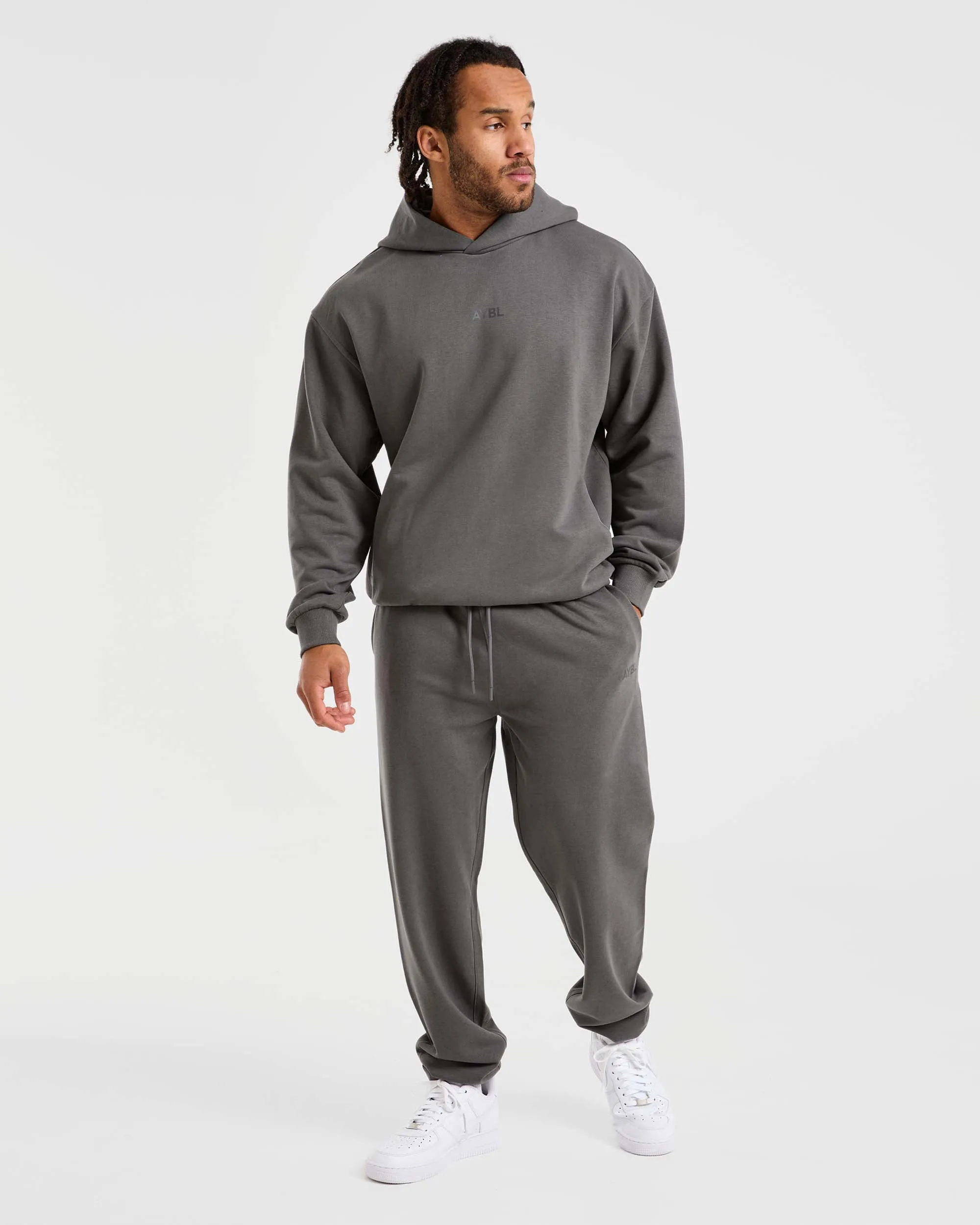 FadeResistant Craft Oversized Joggers - Charcoal