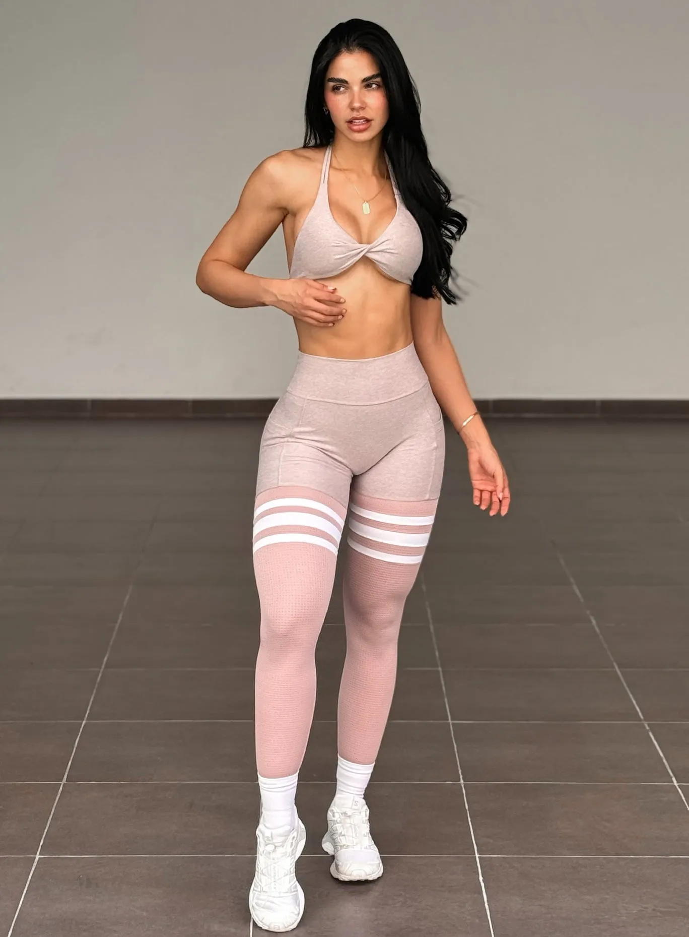 Scrunch Thigh-Highs Flexible Wear Evening Walk
