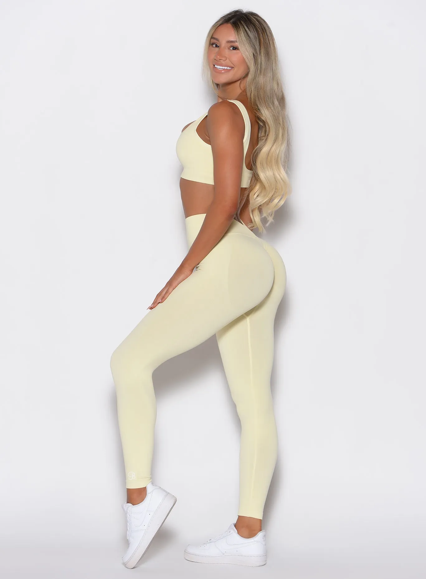 V Seamless Leggings For Teens Compression Support Travel Enthusiast Outdoor Running