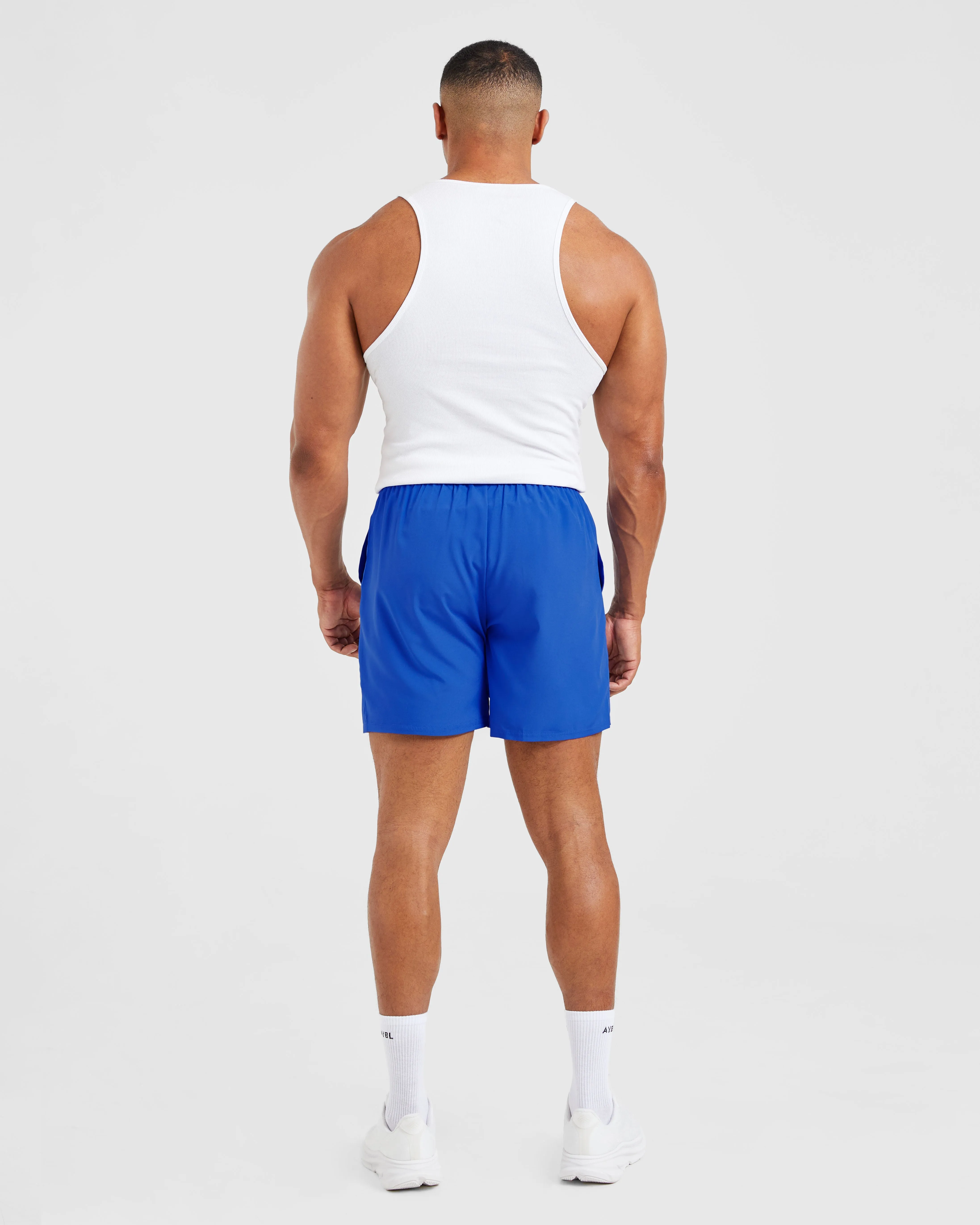 Core 7" Shorts - Cobalt Blue hiking apparel jumpsuit