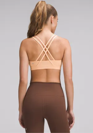 lululemon Energy Bra | Medium Support, B/D Cups Gray Size range seams
