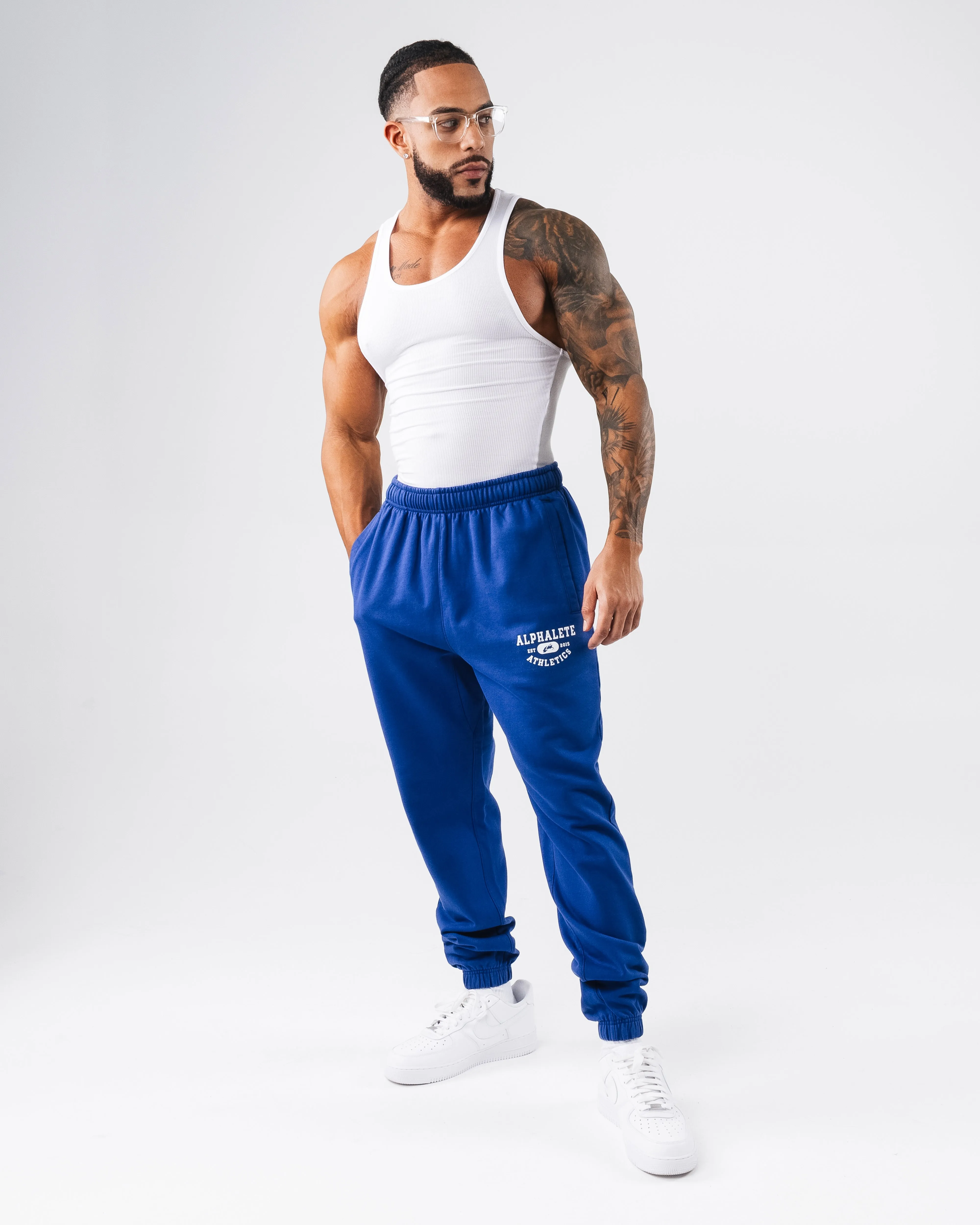 Easy Match Member Vintage Jogger - Varsity Blue