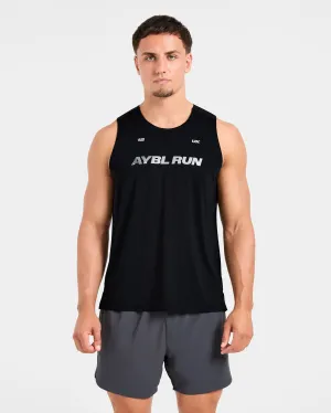 All-day Comfort Run Loose Tank - Black No Ride Up Design