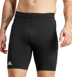 gym kit Odor Resistant Treatment adidas Adizero Essentials Mens Short Running Tights - Black