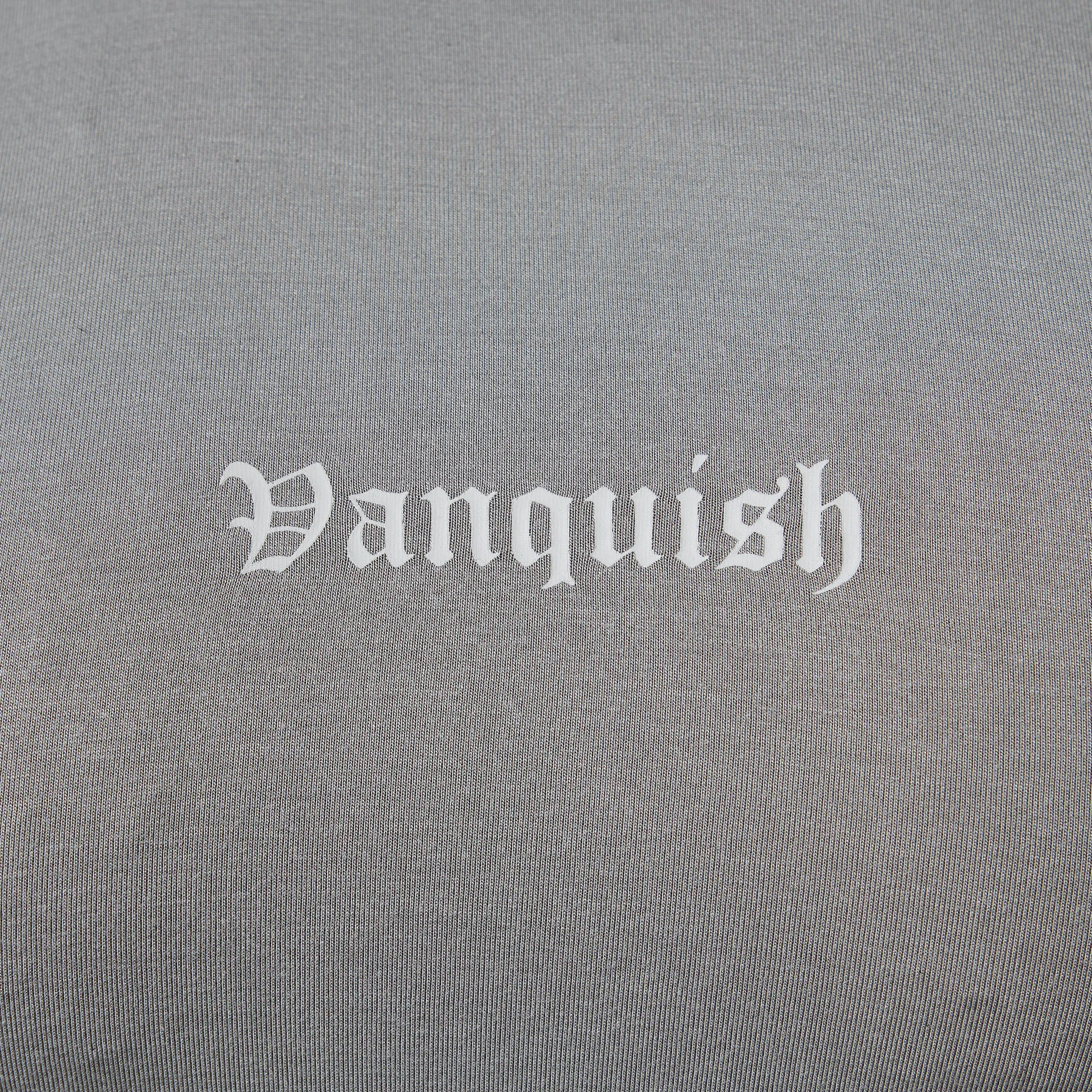 MultipurposeCuffs Vanquish Ultra Soft Steel Grey Long Sleeve Slim Fit T Shirt