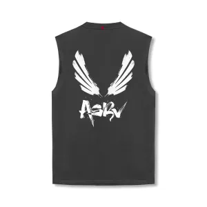 Limited Edition Ergonomic Armhole Shape 0807. Tech Essential? Relaxed Cutoff - Space Grey "Brush Wings/ASRV"