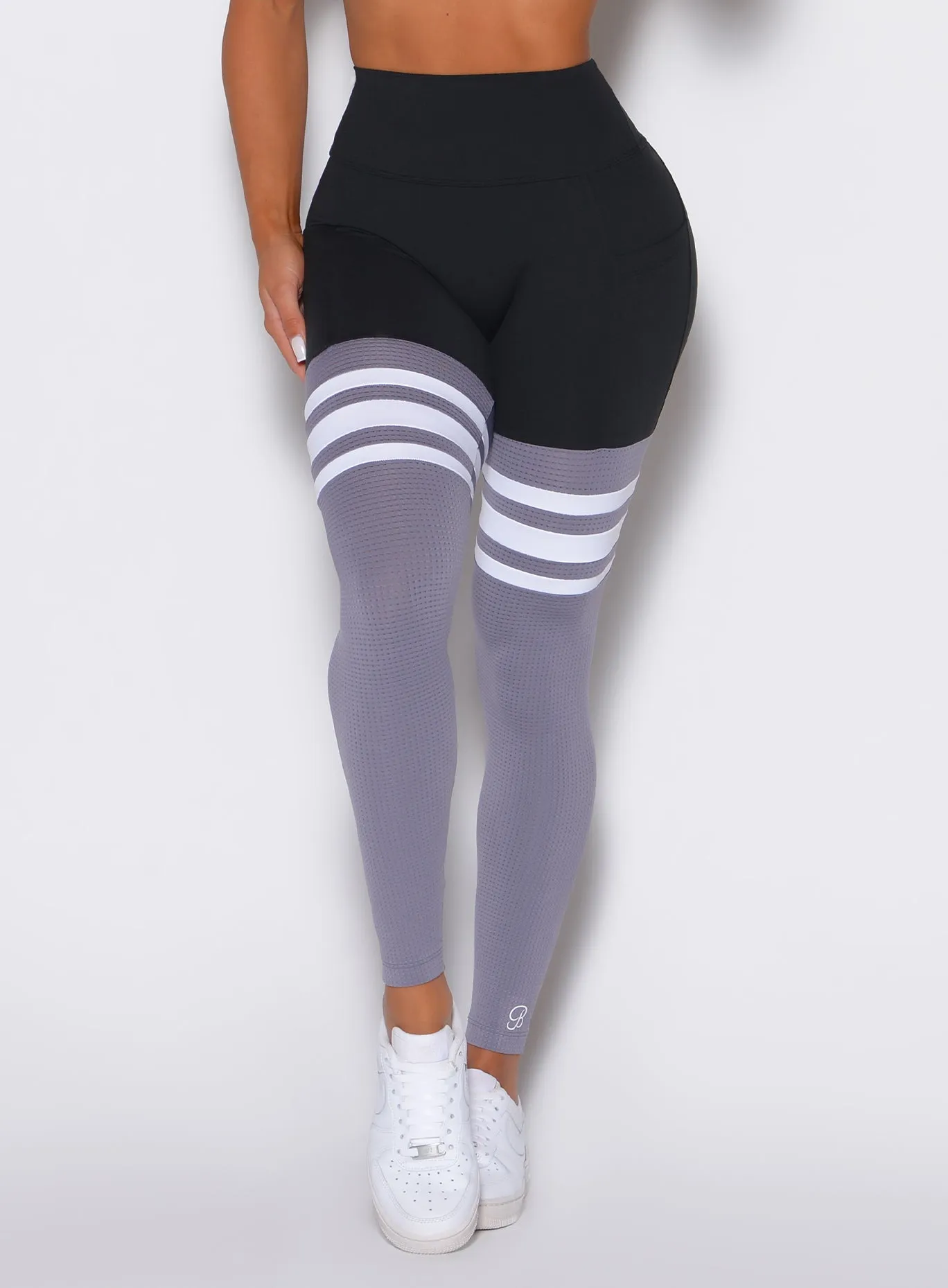 Perform Thigh Highs Shape Retention Stay Dry