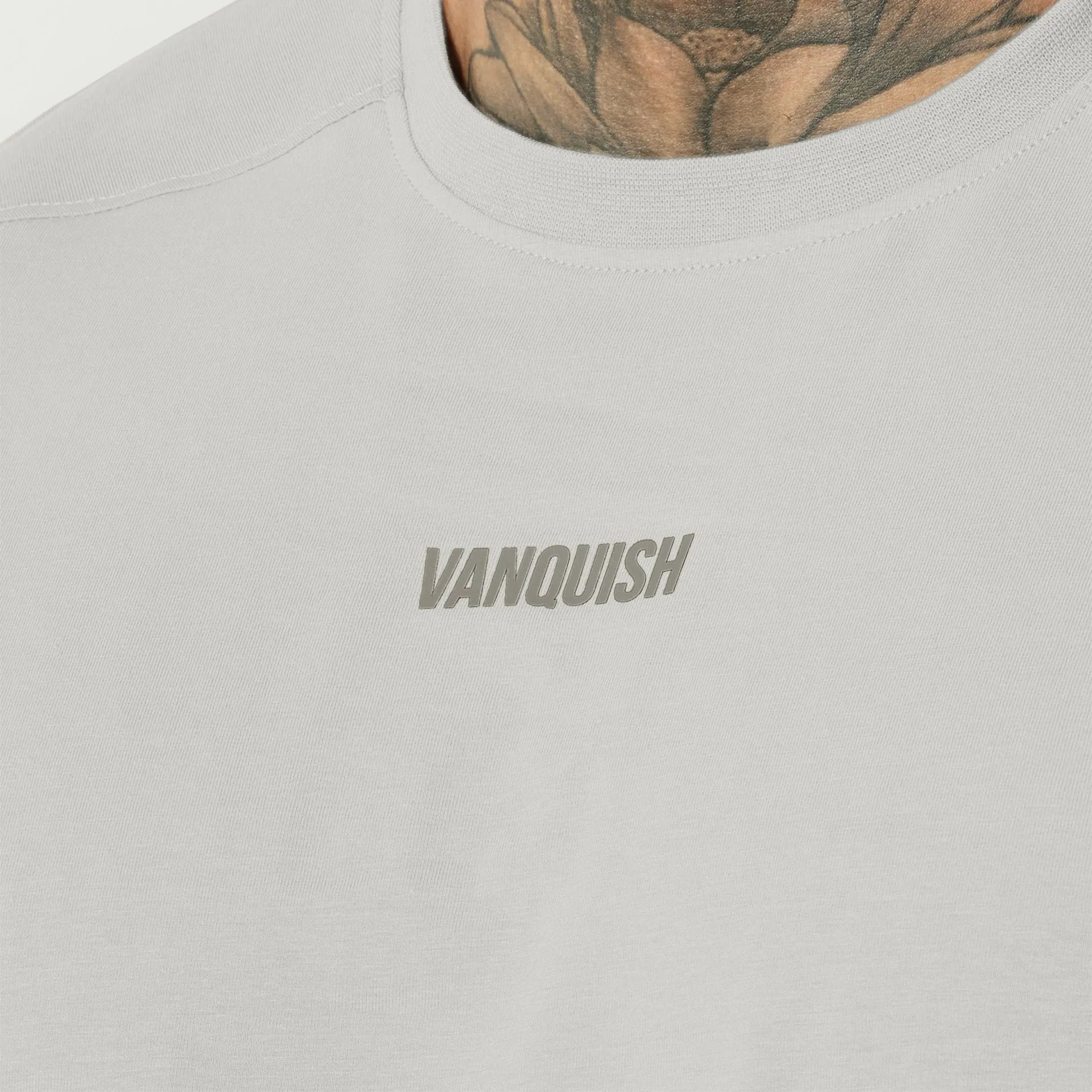 Vanquish Essential Stone Oversized T Shirt Light and Breezy