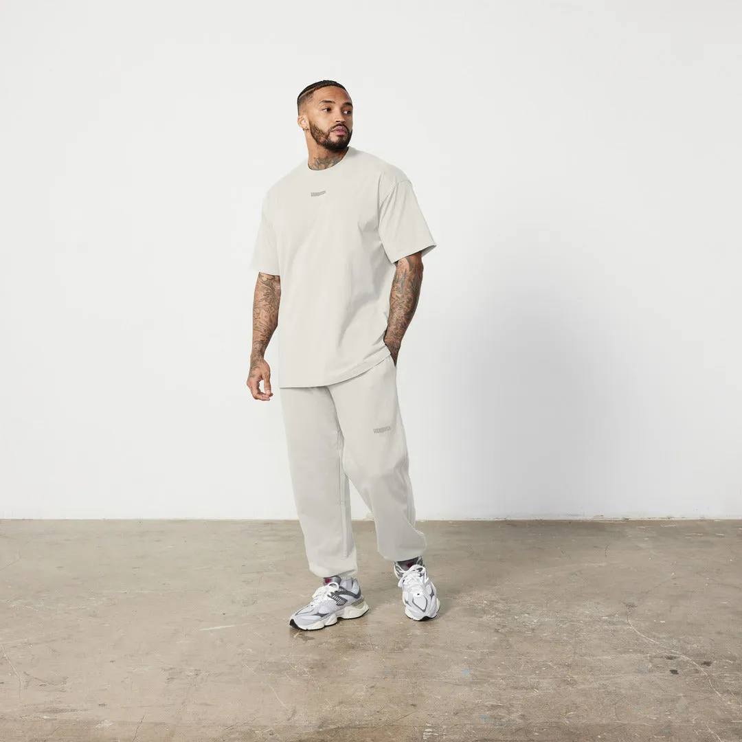 Vanquish Essential Stone Oversized T Shirt MinimalistDesign