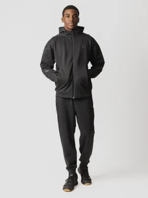 Z.N.E. Full-Zip Hooded Track Jacket Reinforced Seams Glittery accents