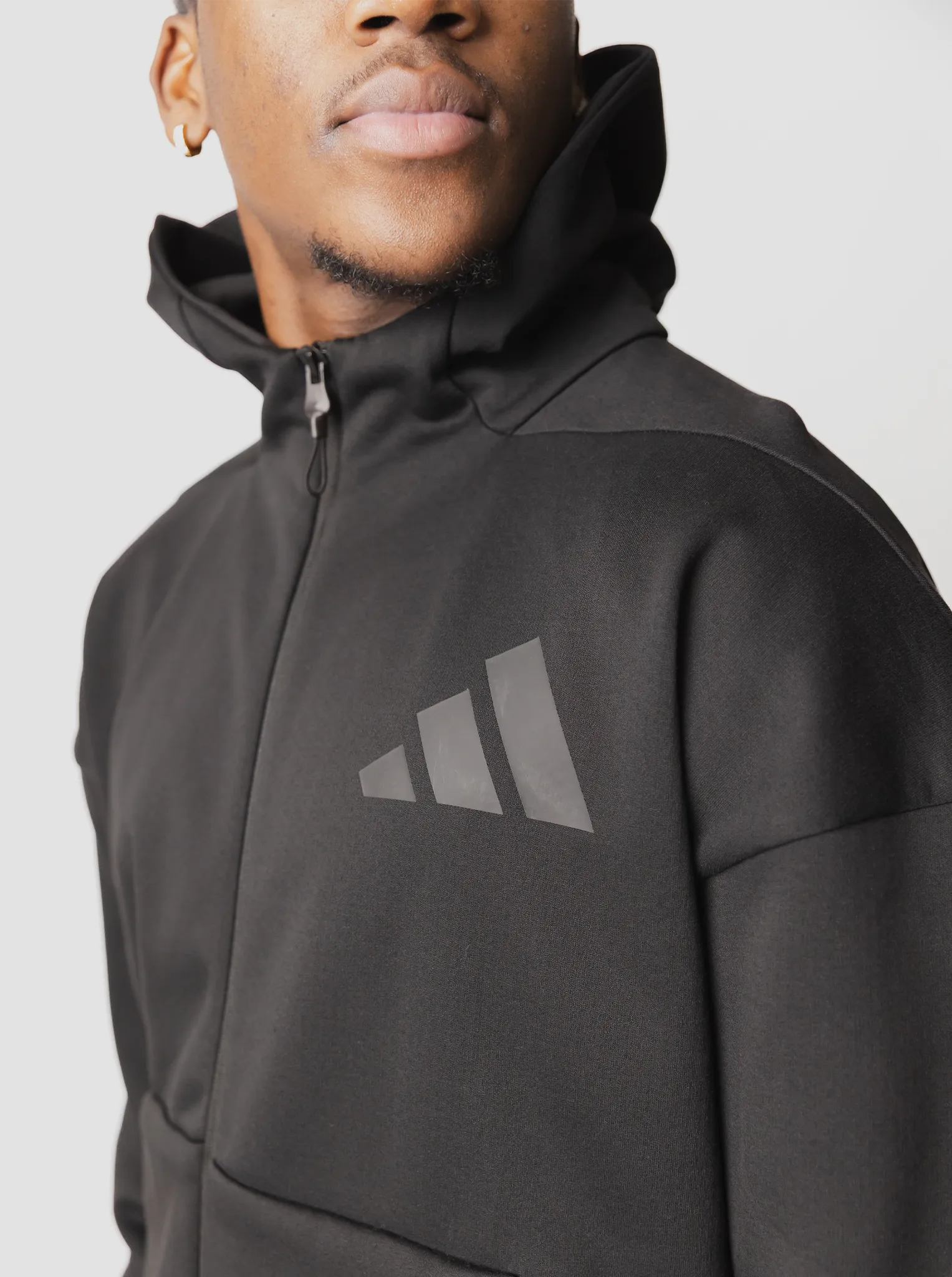 Flying fox like Stylish Apparel Z.N.E. Full-Zip Hooded Track Jacket