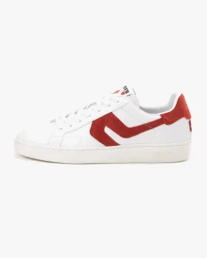 Lifestyle Choice Levi's? Swift Sneakers - White / Red