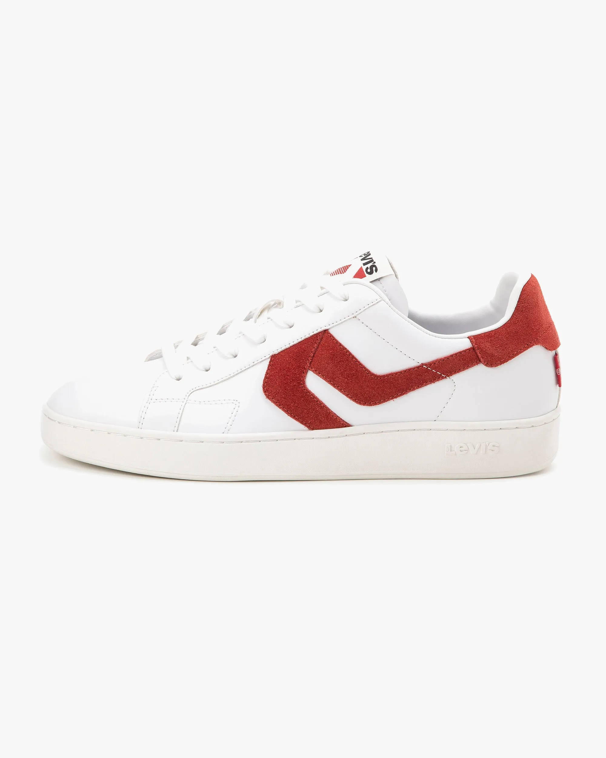 Levi's? Swift Sneakers - White / Red Neutral Outfit Piece