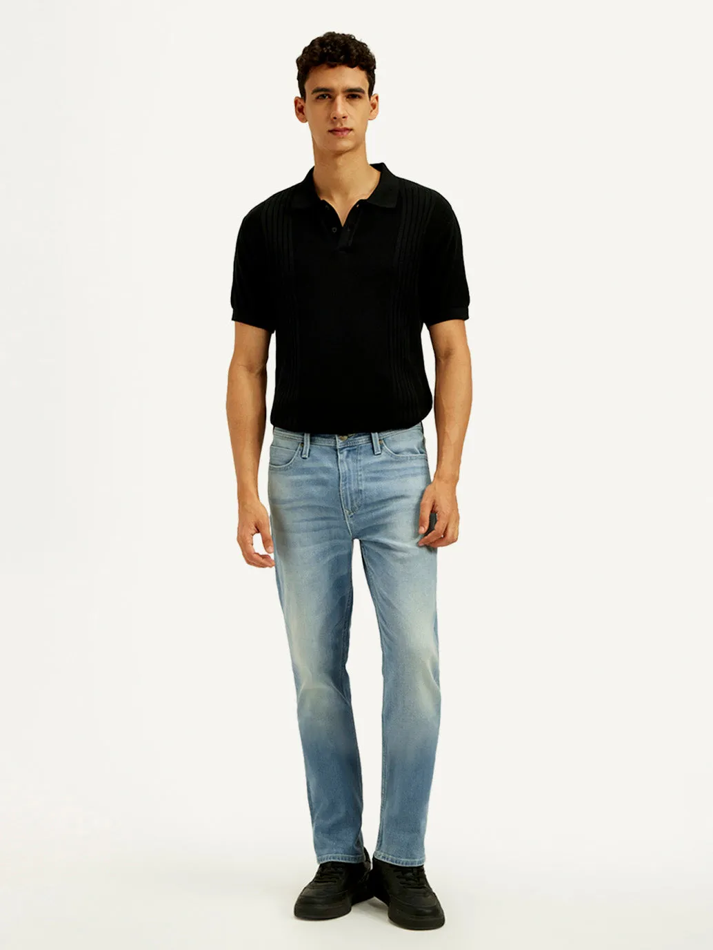 comfortable option Men's Redloop 511 Light Indigo Slim Fit Mid Rise Jeans
