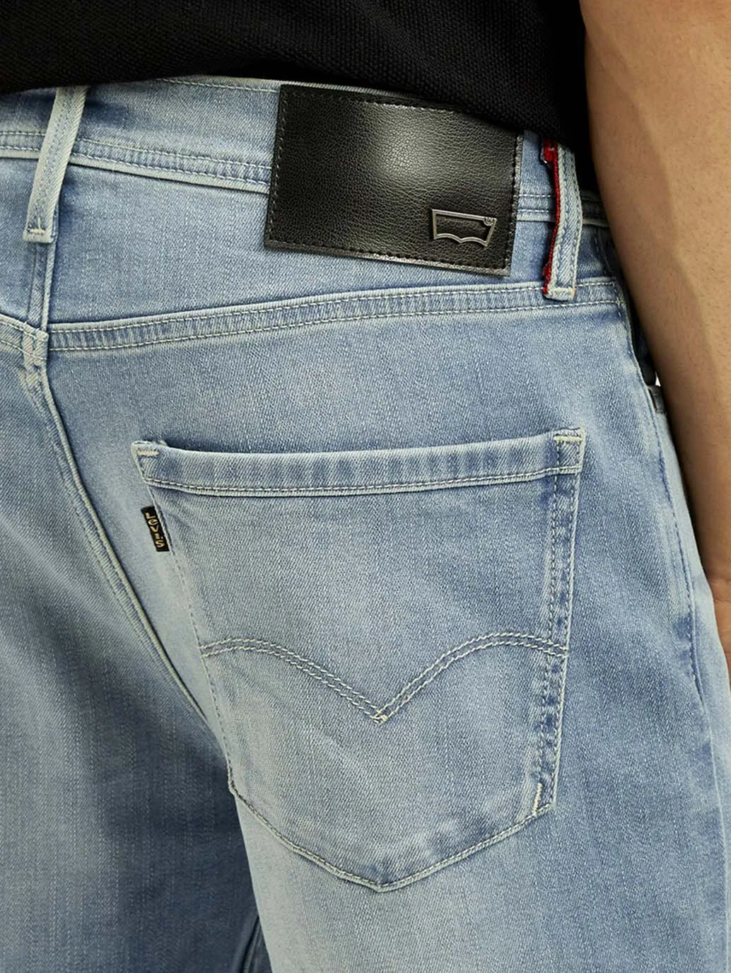 Men's Redloop 511 Light Indigo Slim Fit Mid Rise Jeans Sunny Vibes Teen Outfit Summer Vibes Outdoor Comfort