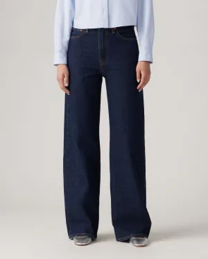 Levi's? Womens Ribcage Wide Leg Jeans - Shaded View Durable Build