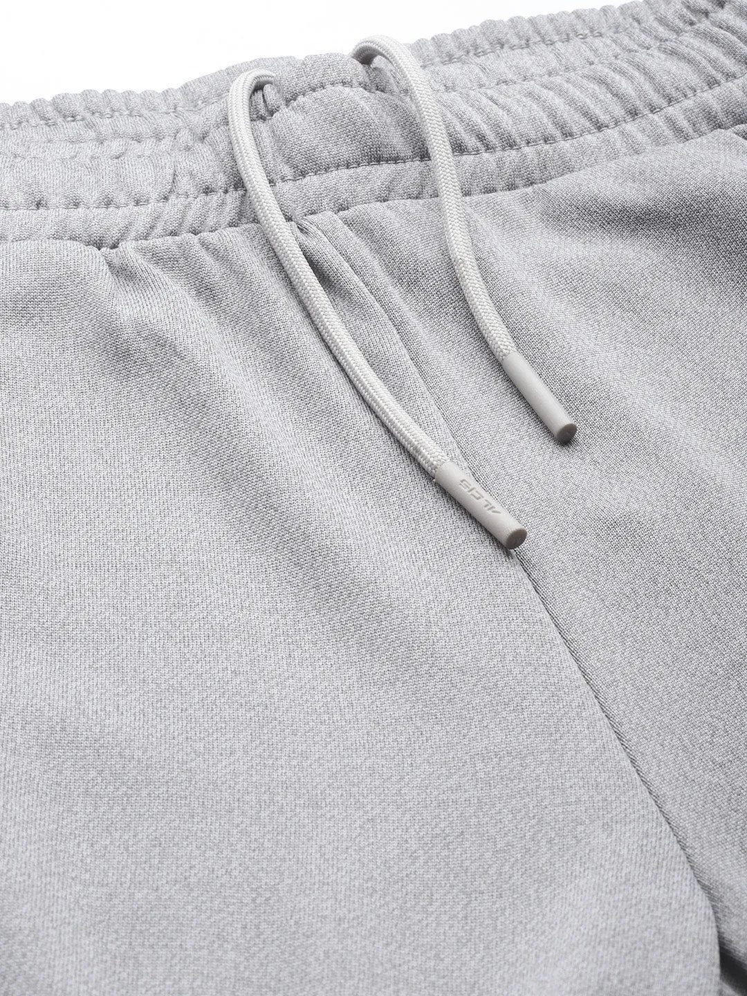 Zip-off legs Lightweight insulation Alcis Men Grey Melange Printed Track Pants