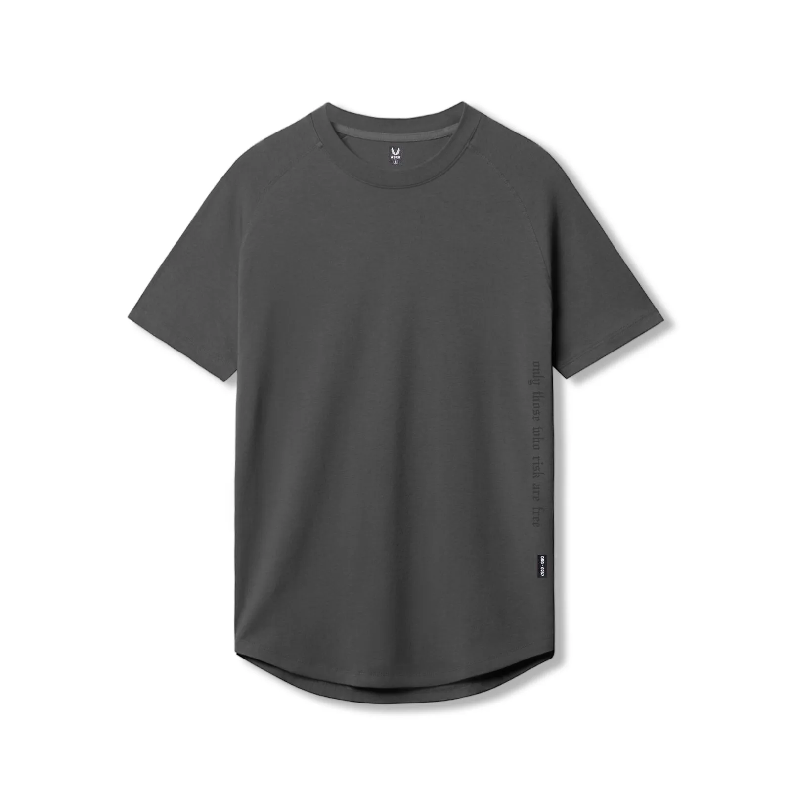 0767. Supima? Established Tee - Space Grey Holiday Casual