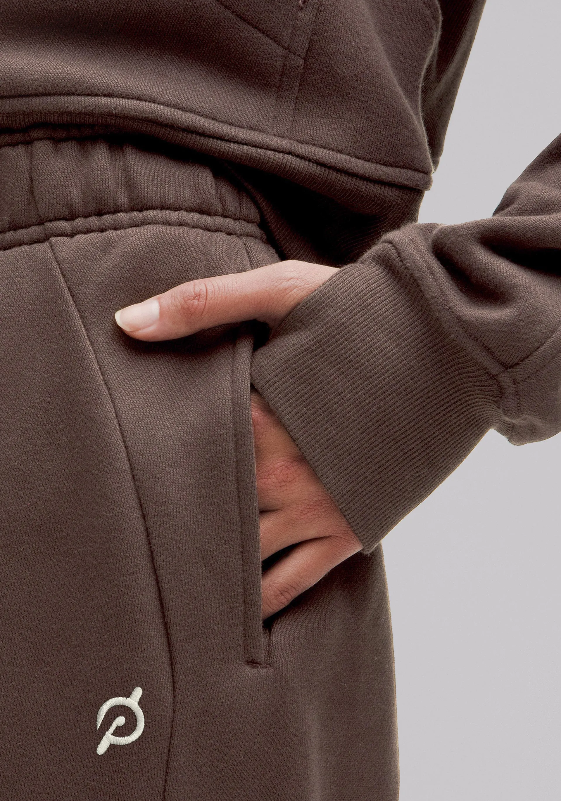 Odor Control Tech Hidden Zip Pockets Scuba Mid-Rise Oversized Jogger | Regular