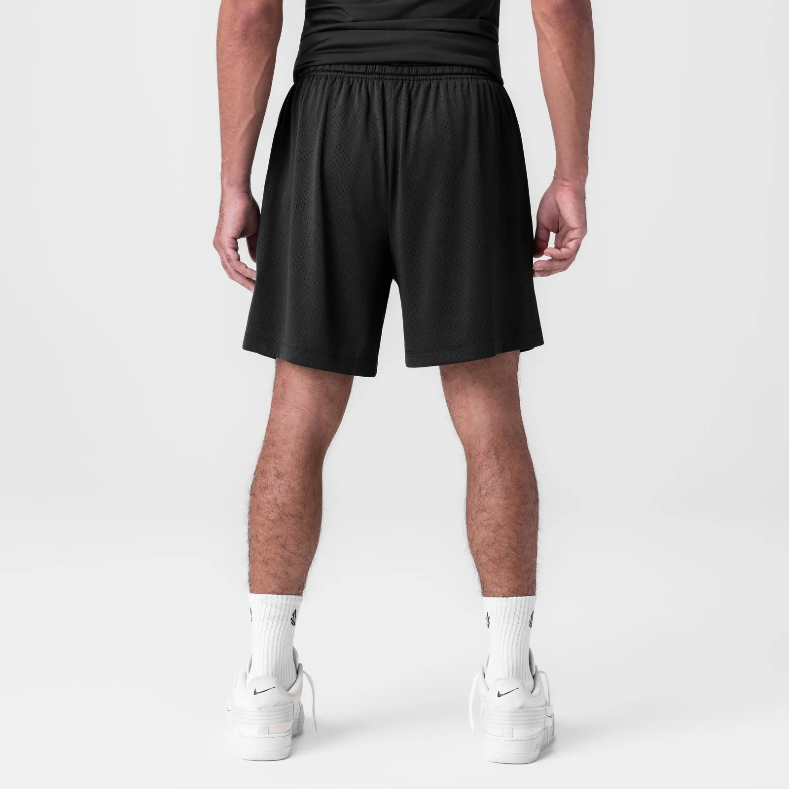0988. Reversible 2-in-1 Short - Black Easy Care Material